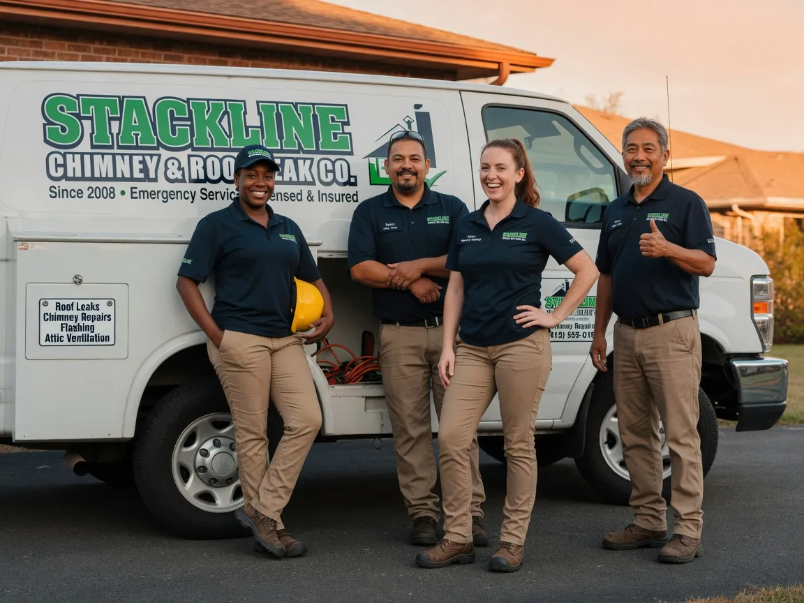 Chimney flashing repair company in Rexburg, ID